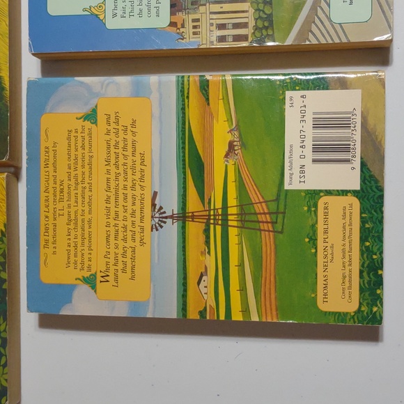 The Days of Laura Ingalls Wilder by T.L. Tedrow Set of 5 books - Picture 14 of 16